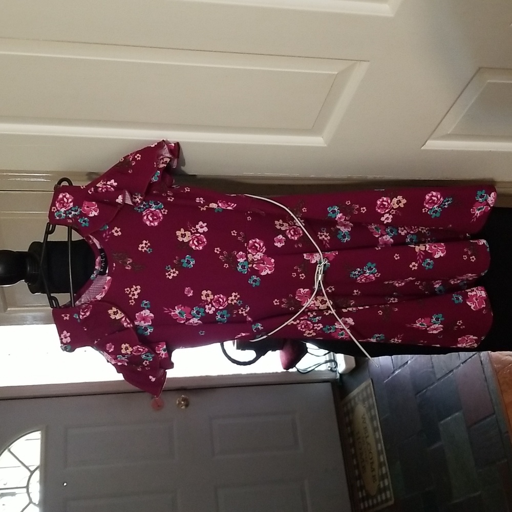 Girls Cold Shoulder Dress